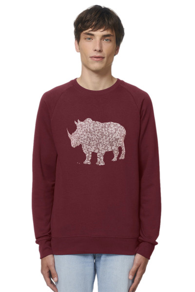 Rhino Sweater - Burgundy